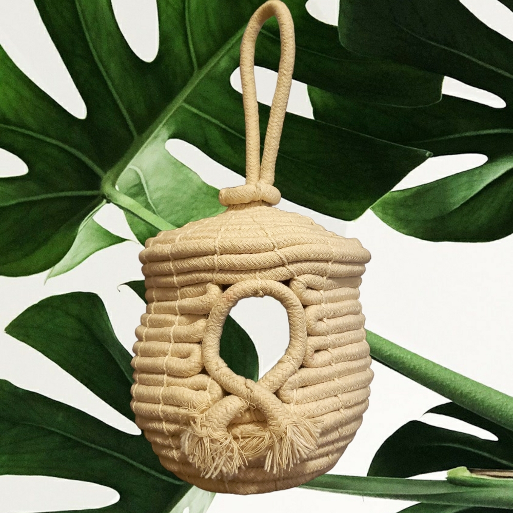 Pet Bird Nest Hamster Sleeping Cage Squirrel Breeding Nest Crafts Delicate Bird